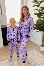 Load image into Gallery viewer, Matching Halloween Jogger Pajama Set in (See Four Options)