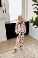 Load image into Gallery viewer, Matching Halloween Jogger Pajama Set in (See Four Options)