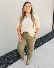 Load image into Gallery viewer, Floral Crochet Sweater Knit Top