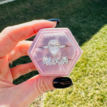 Load image into Gallery viewer, Anastasia Pear Luxe Ring Set