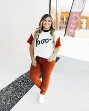 Load image into Gallery viewer, High Waist Garment Dyed Double Cuff Judy Blue Joggers in Auburn