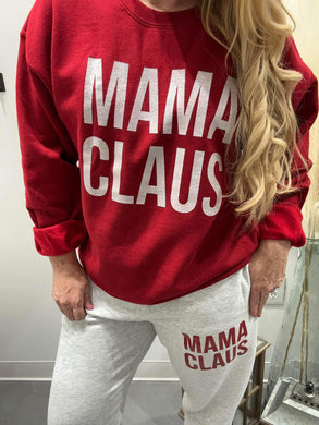 MAMA Claus Sweat Set (See Options)