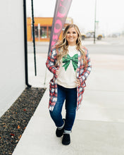 Load image into Gallery viewer, Plaid Print Lola Cardigan
