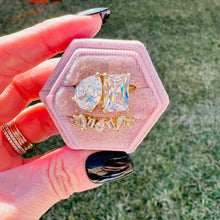 Load image into Gallery viewer, Toi et Moi 2 Piece Ring Set