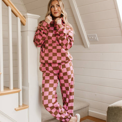 Ampersand Checkered Joggers Worth Your While