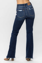 Load image into Gallery viewer, Frayed Hem Bootcut Judy Blue Jeans