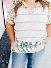 Load image into Gallery viewer, Breezy Intentions Knit Top