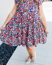 Load image into Gallery viewer, Daisy Days Tiered Floral Dress