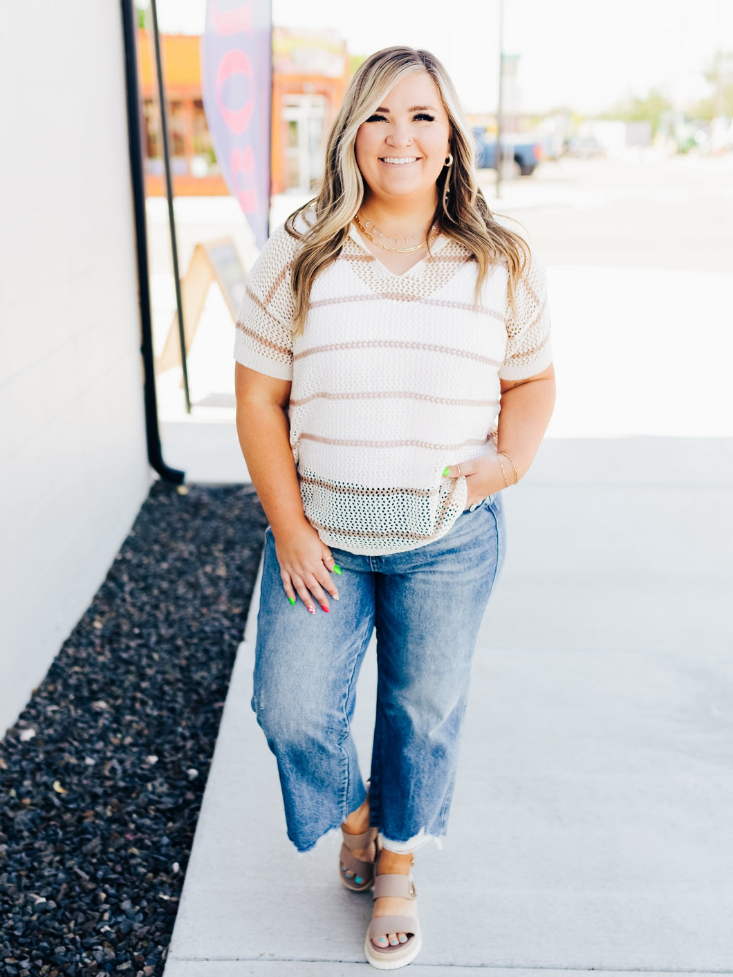 Breezy Intentions Knit Top