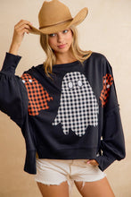 Load image into Gallery viewer, Plaid About You Ghost Sweatshirt