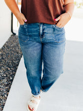 Load image into Gallery viewer, High Waisted Soft Barrel Stitch Thru Pocket Judy Blue Jeans