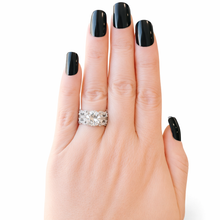 Load image into Gallery viewer, Virella Luxe Pavé Statement Ring
