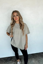 Load image into Gallery viewer, Joey Washed Cotton Boyfriend Tee Fall Colors (See Options)