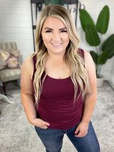 Load image into Gallery viewer, Casual But Cool Tank in Burgundy