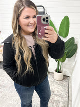Load image into Gallery viewer, Handle That High Neck Zip Up Jacket