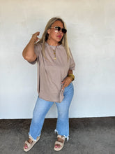 Load image into Gallery viewer, Joey Washed Cotton Boyfriend Tee