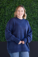 Load image into Gallery viewer, Aurora Cozy Sweater - Navy