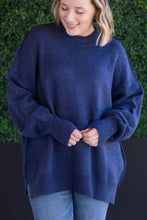 Load image into Gallery viewer, Aurora Cozy Sweater - Navy