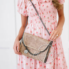 Load image into Gallery viewer, Monica Metal Chain Crossbody Clutch Bag (See Options)