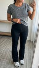 Load image into Gallery viewer, PREORDER: Full Length Yoga Pant Leggings in Black (POCKETS)