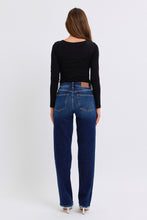 Load image into Gallery viewer, Easygoing Raw Hem Straight Leg Judy Blue Jeans