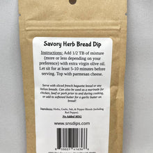 Load image into Gallery viewer, Savory Herb Bread Dip Mix