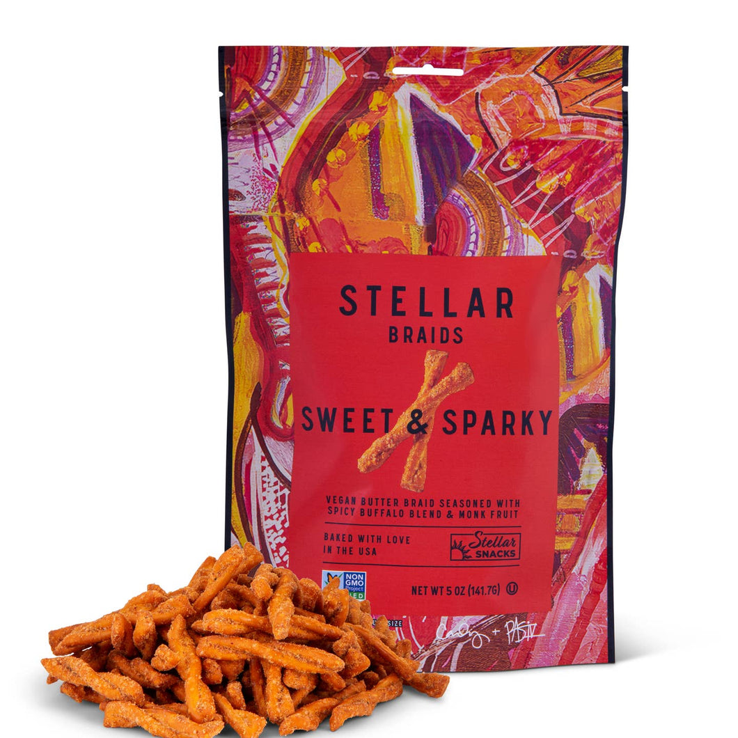 Stellar Pretzel Braids - Sweet & Sparky