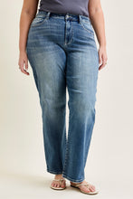 Load image into Gallery viewer, Holly Mid Rise Straight Judy Blue Jean