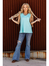 Load image into Gallery viewer, Everyday Ribbed Tank Top in Mint