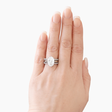 Load image into Gallery viewer, Alessandra 3 Piece Luxe Ring Set- Silver