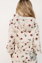 Load image into Gallery viewer, Ampersand University Hoodie in Red, White &amp; Bloom