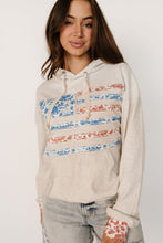 Load image into Gallery viewer, Ampersand University Hoodie in Floral Glory