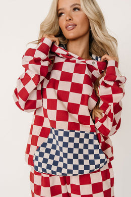 Ampersand University Hoodie in Block Party