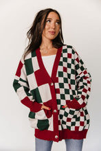 Load image into Gallery viewer, Ampersand Oversized Cardigan - Checking It Twice