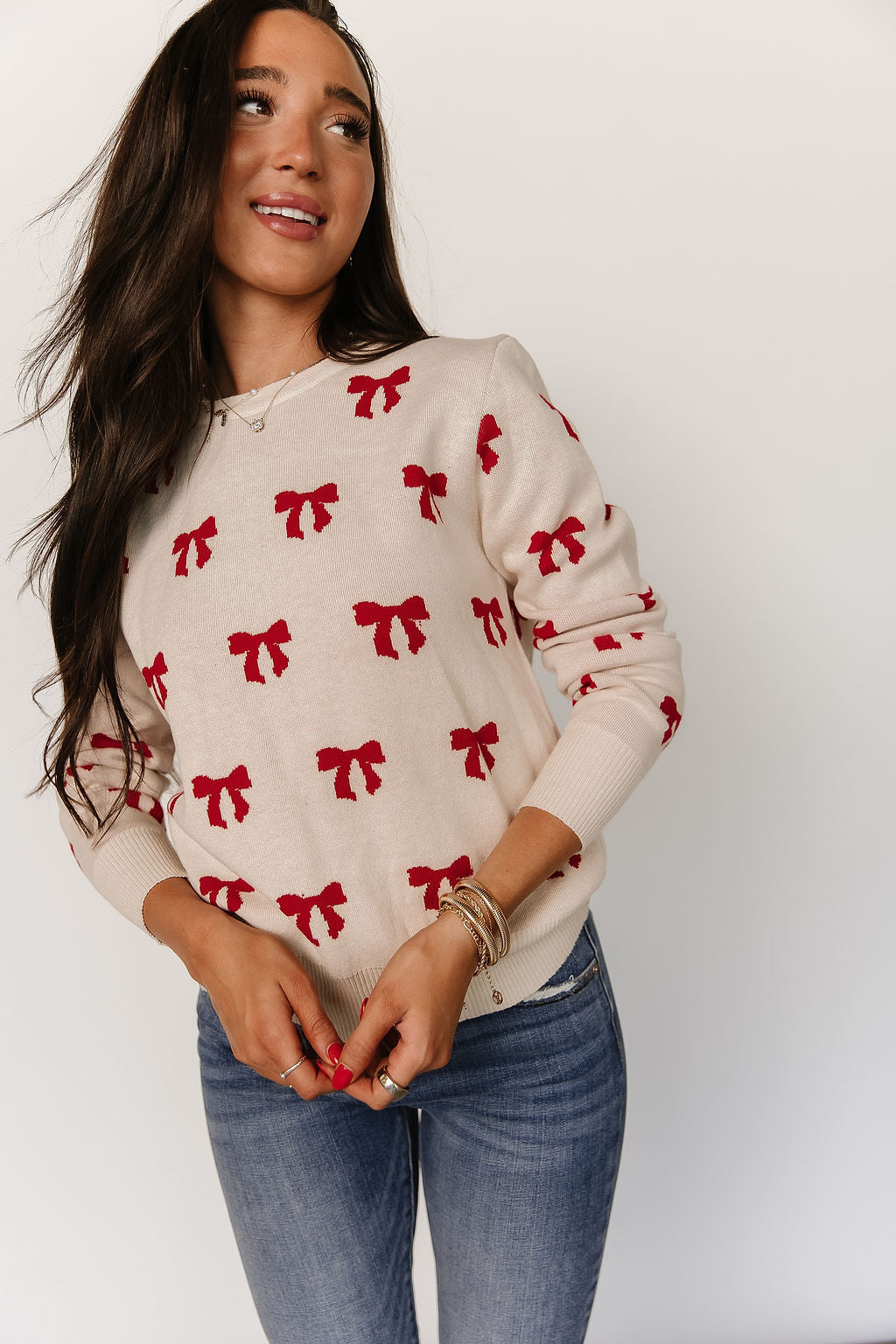 Ampersand Bow Babe Sweater
