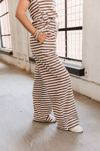 Load image into Gallery viewer, PREORDER: Ampersand 24/7 Pant - Coffee Stripe