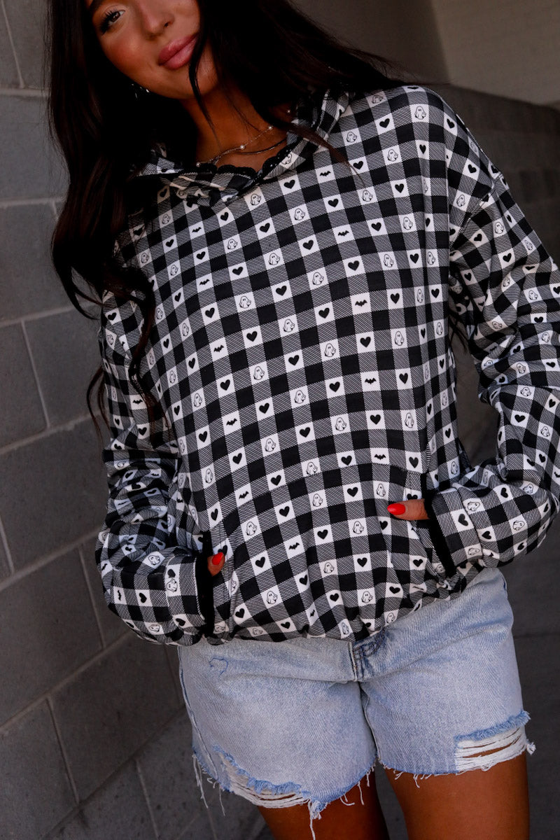 Ampersand University Hoodie in Too Cute To Spook