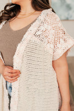 Load image into Gallery viewer, A Little Defiant Crochet Duster Kimono