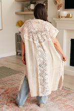 Load image into Gallery viewer, A Little Defiant Crochet Duster Kimono