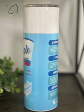 Load image into Gallery viewer, A**hole Be Gone Crisp Linen 20oz Skinny Tumbler