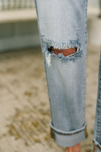 Load image into Gallery viewer, Alex Mid Rise Boyfriend Jean with Bandana Loop