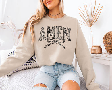Amen Lace Sweatshirt