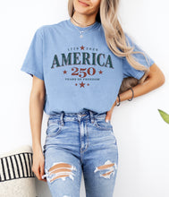 Load image into Gallery viewer, America 250 Years Of Freedom Graphic Tee