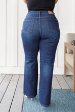 Load image into Gallery viewer, High Rise Button-Fly Straight Judy Blue Jeans