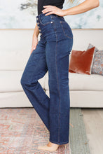 Load image into Gallery viewer, High Rise Button-Fly Straight Judy Blue Jeans