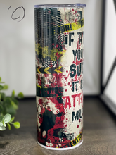 Load image into Gallery viewer, At First You Don&#39;t Succeed 20oz Skinny Tumbler