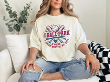Load image into Gallery viewer, At The Ballpark Most Of My Days Graphic Tee