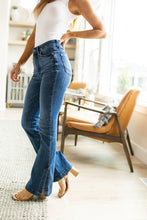 Load image into Gallery viewer, High Rise Tummy Control Top Judy Blue Slit Hem Bootcut