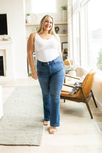 Load image into Gallery viewer, High Rise Tummy Control Top Judy Blue Slit Hem Bootcut