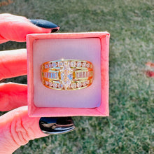 Load image into Gallery viewer, Victoria Marquise Cut Stacked Ring-Gold